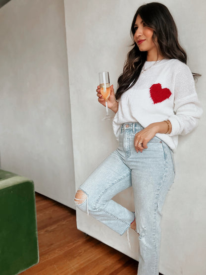 Pocket Heart Sweater