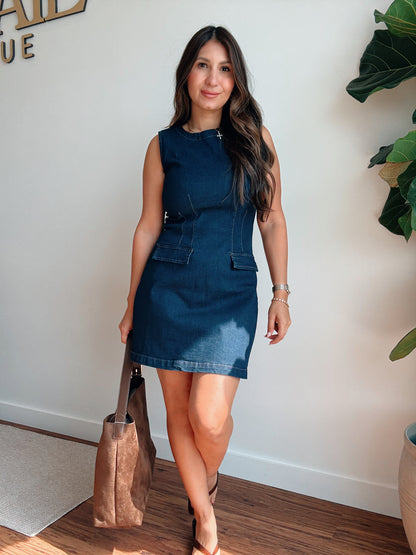 Denim Mini Dress