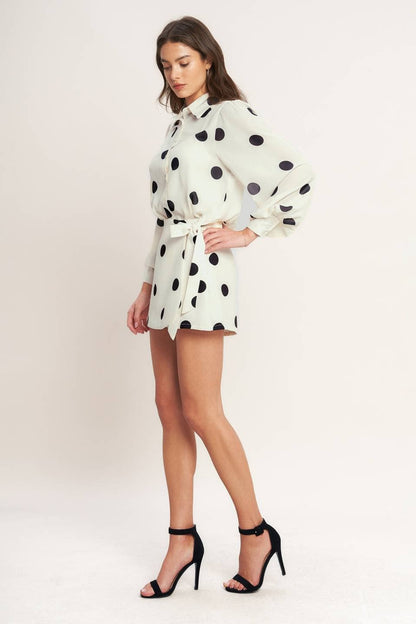 Polka Dot Skort