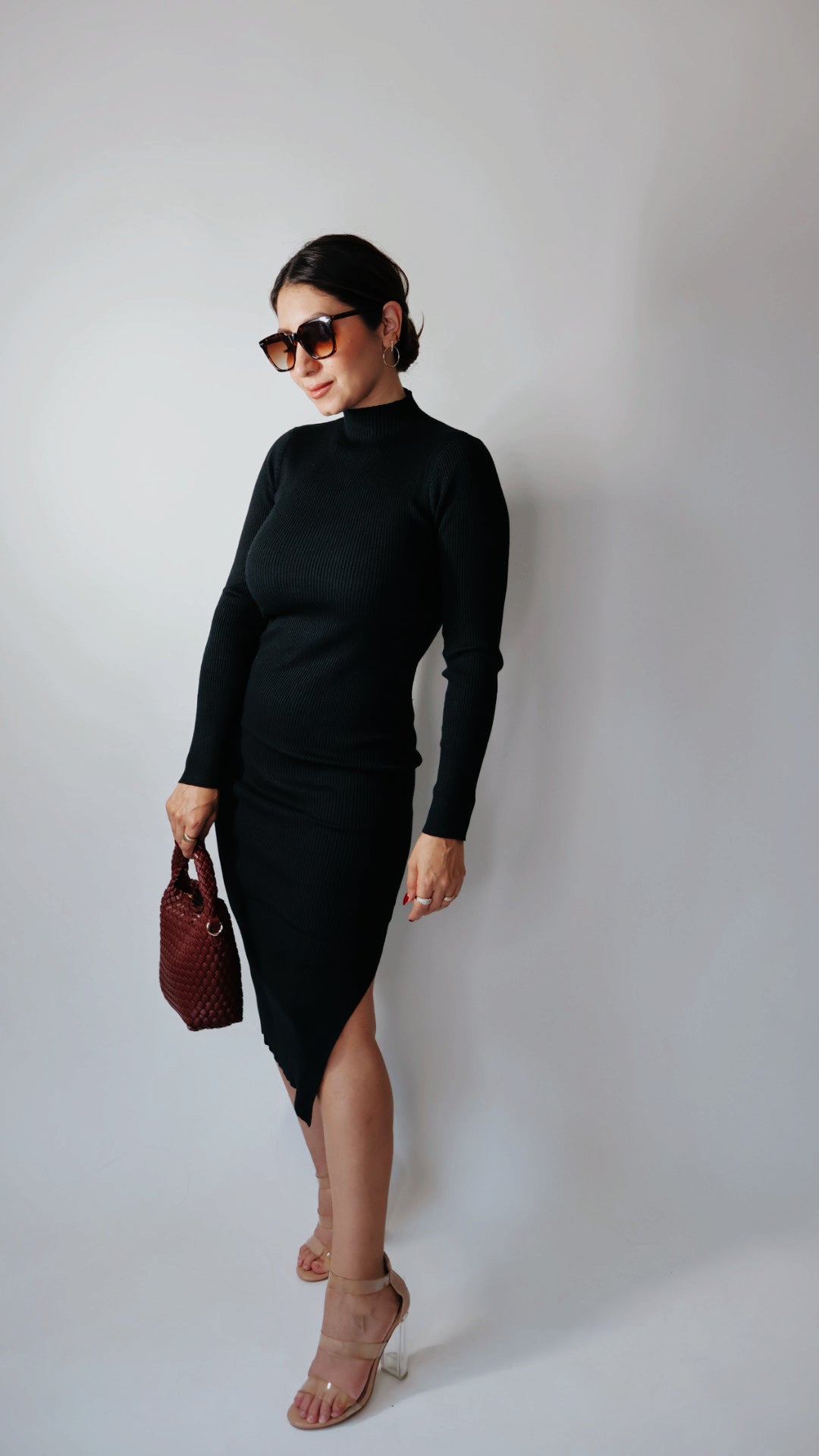 Celebrate Babe! Sweater Dress