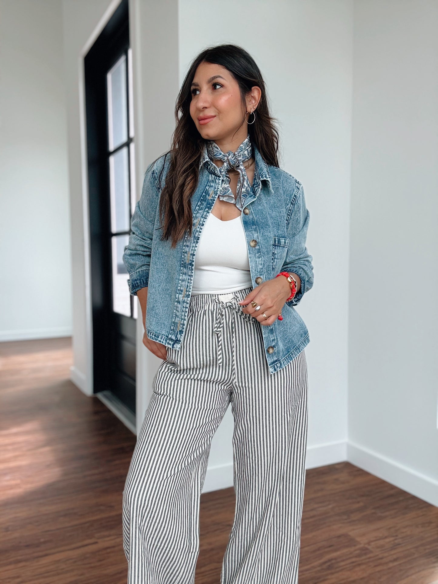 Charlotte Boxy Denim Shirt