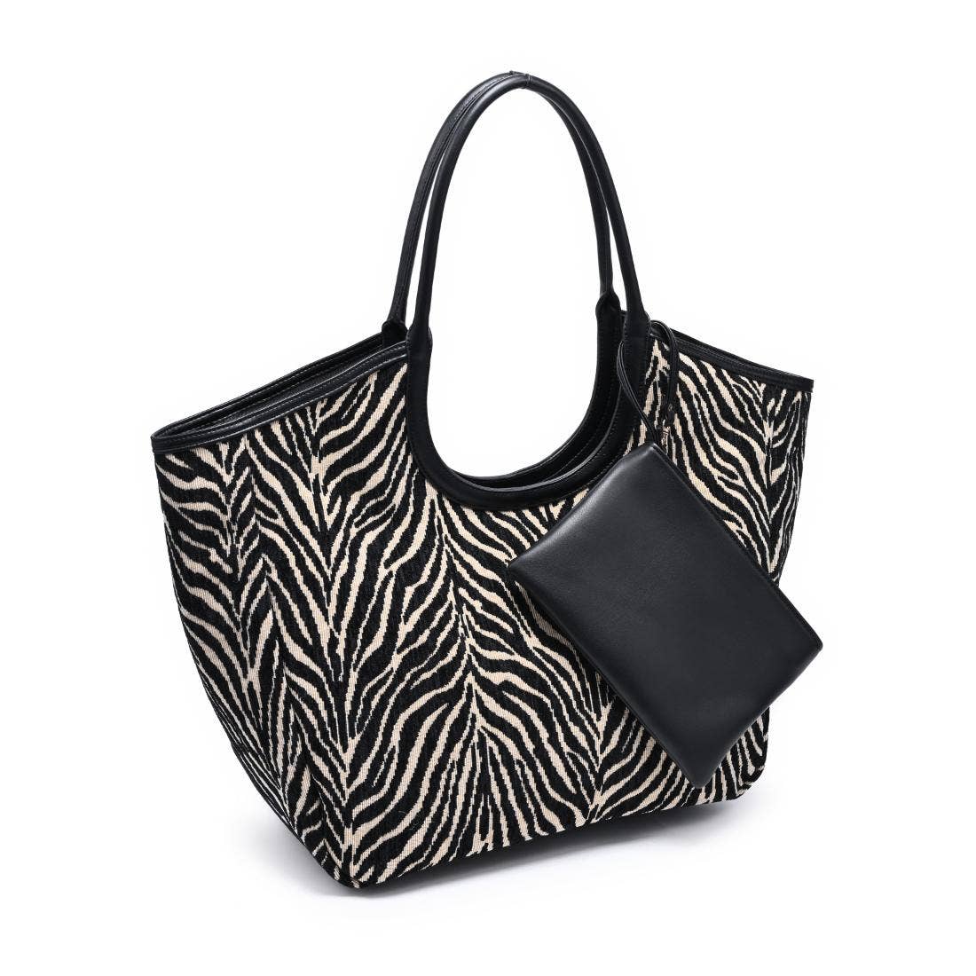 Delilah - Zebra Tote