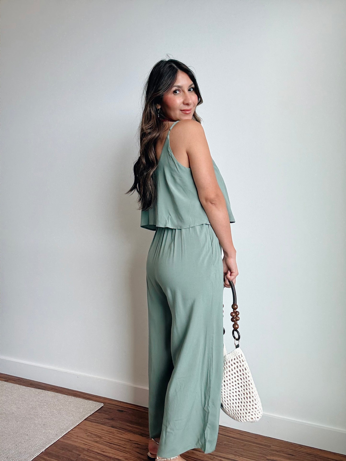 Sage Summer Jumpsuit