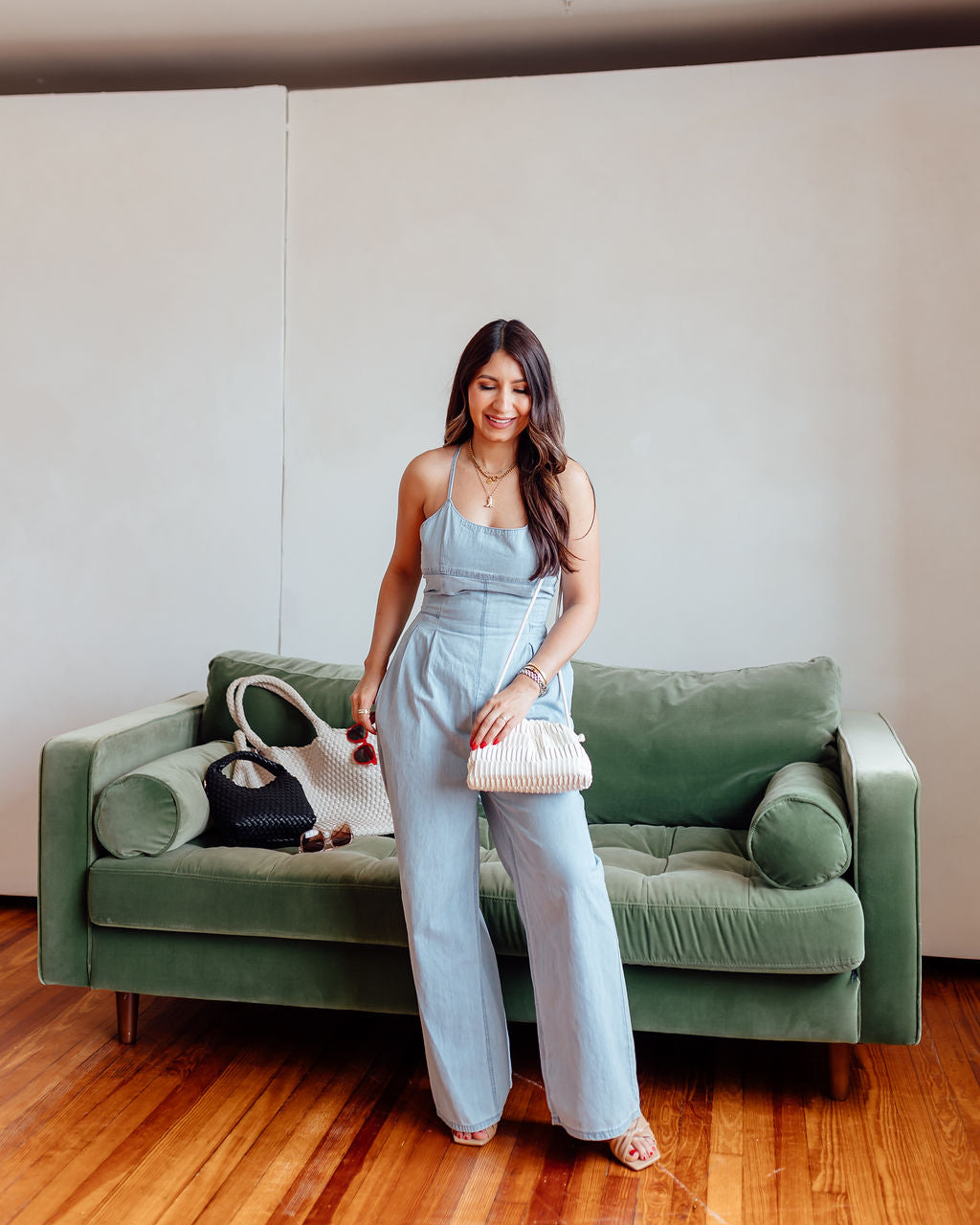 Milan Chambray Jumpsuit