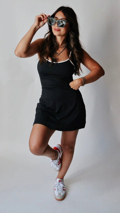 Black & White Tennis Dress