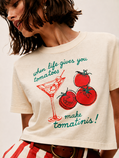 Tomatinis Cropped T-Shirt