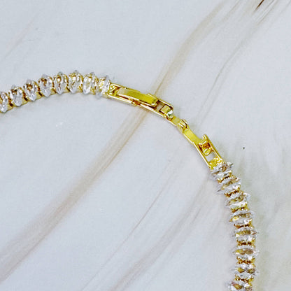 Marquise Tennis Necklace