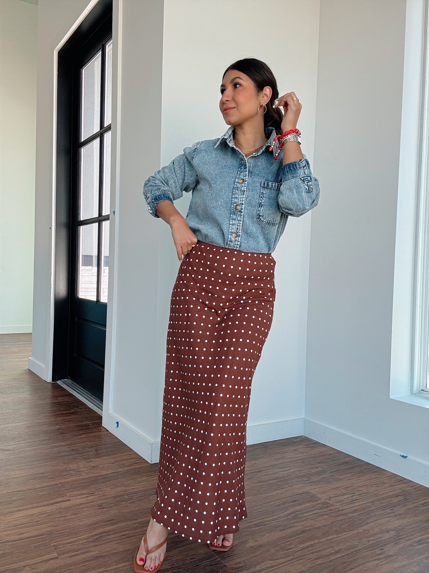 Charlotte Boxy Denim Shirt