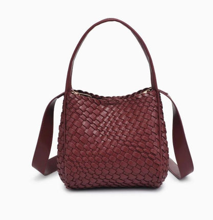 Roxy Burgandy Crossbody