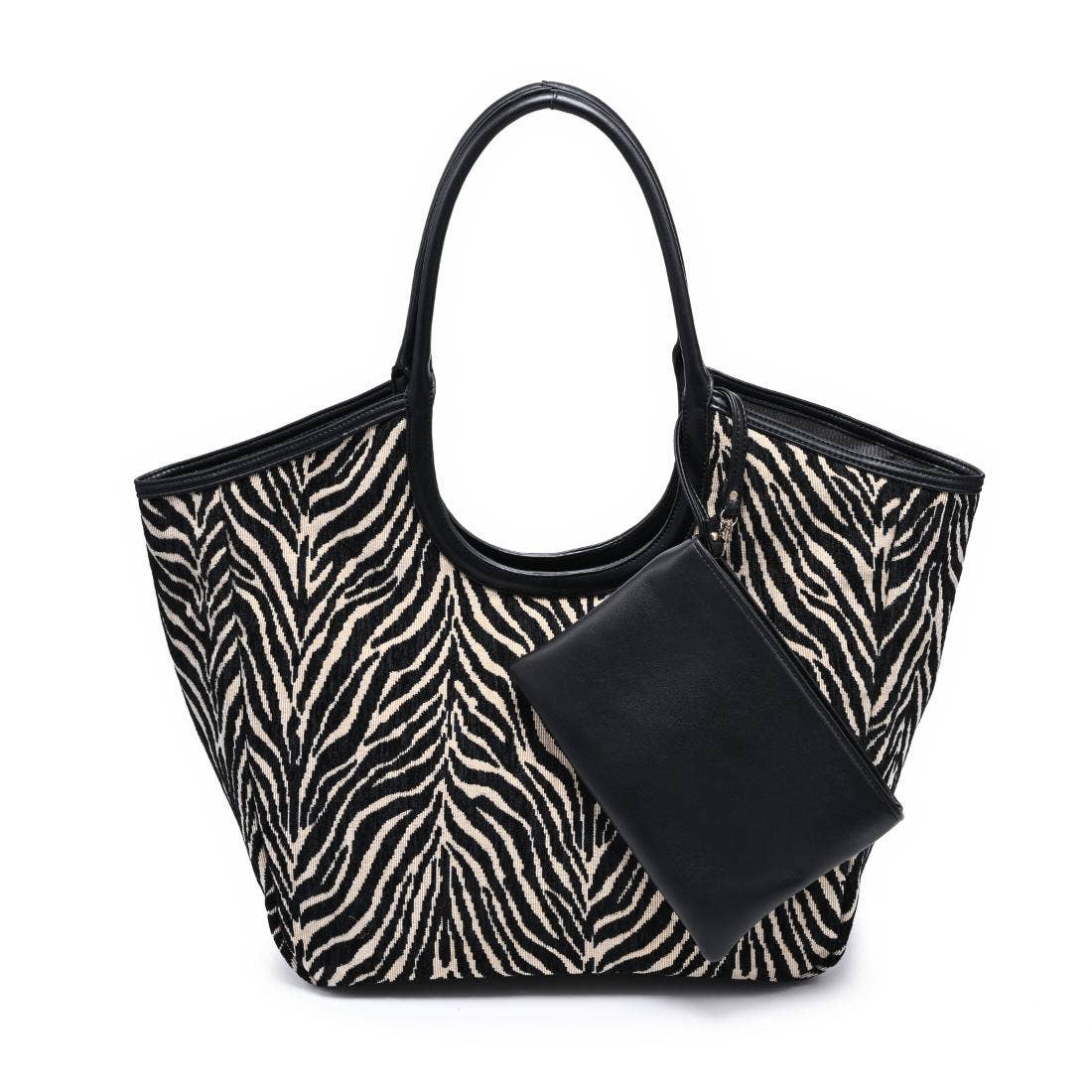 Delilah - Zebra Tote