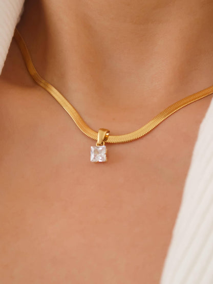 Blanc Snake Chain Necklace