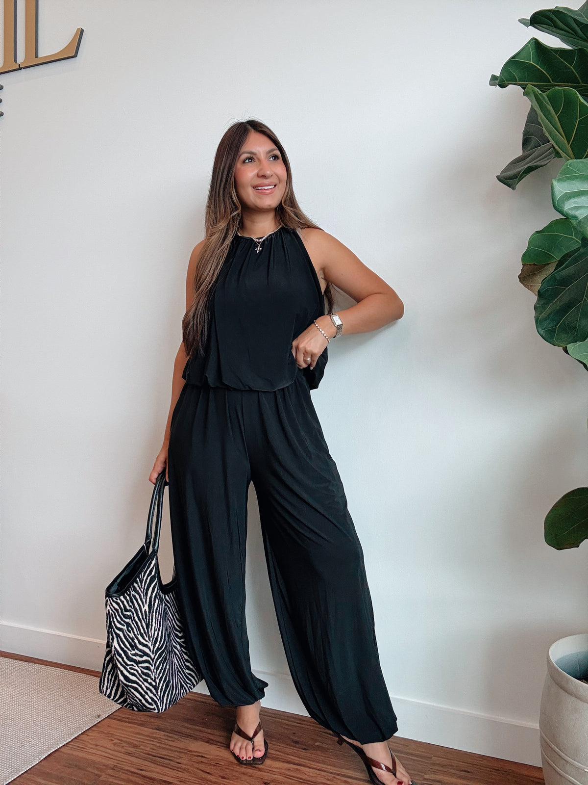Black Balloon Pants