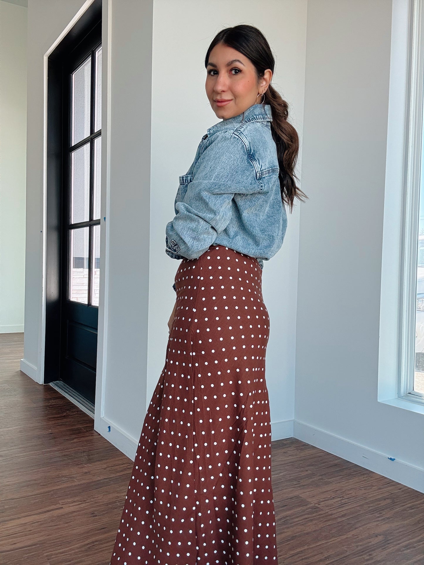 Charlotte Boxy Denim Shirt