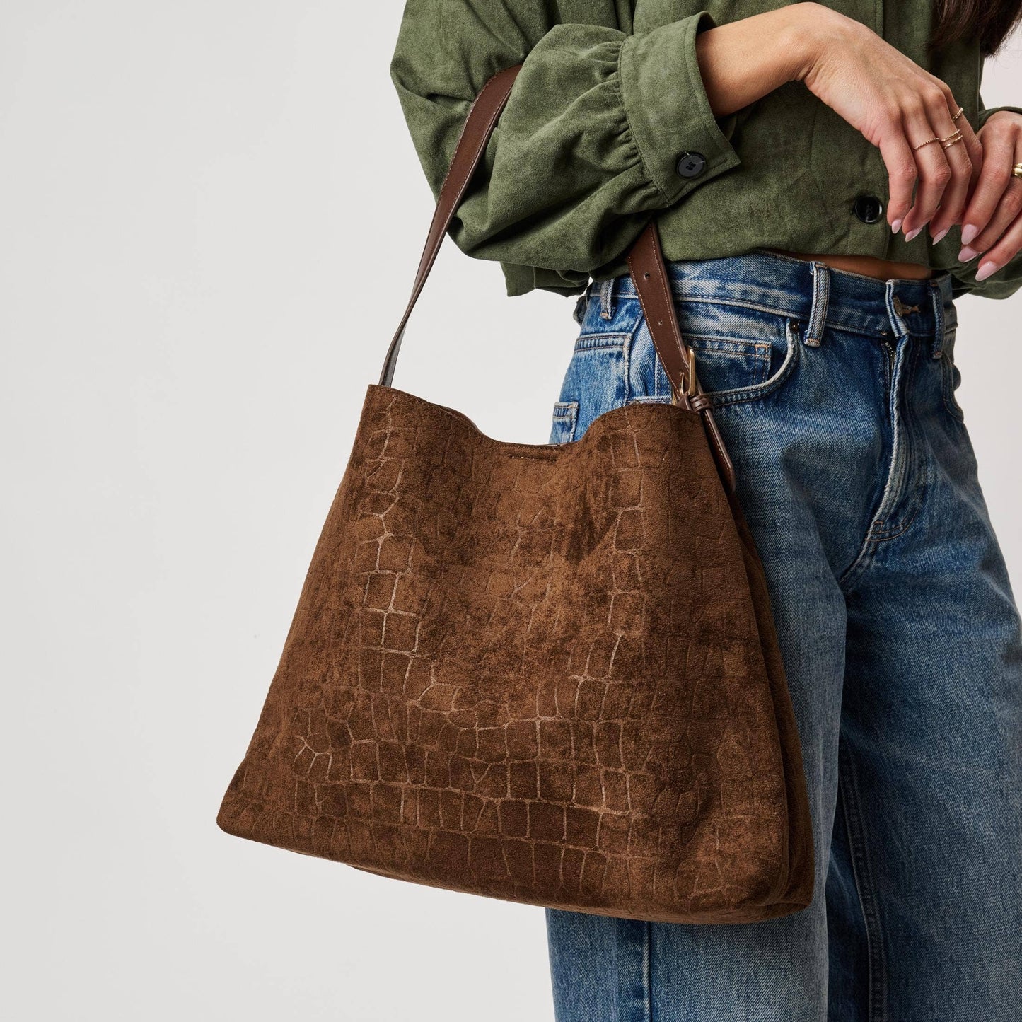 Neve Croco Tote
