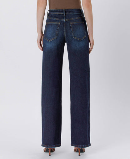 Dark Wash Wide Leg Jeans