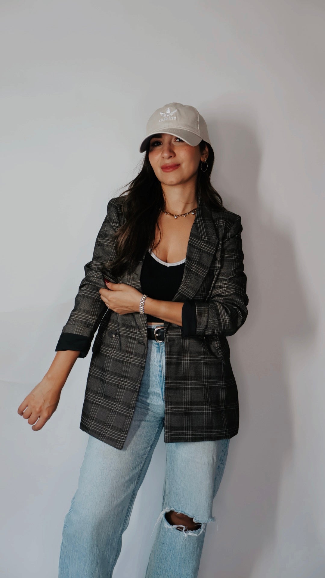 Jules Plaid Blazer