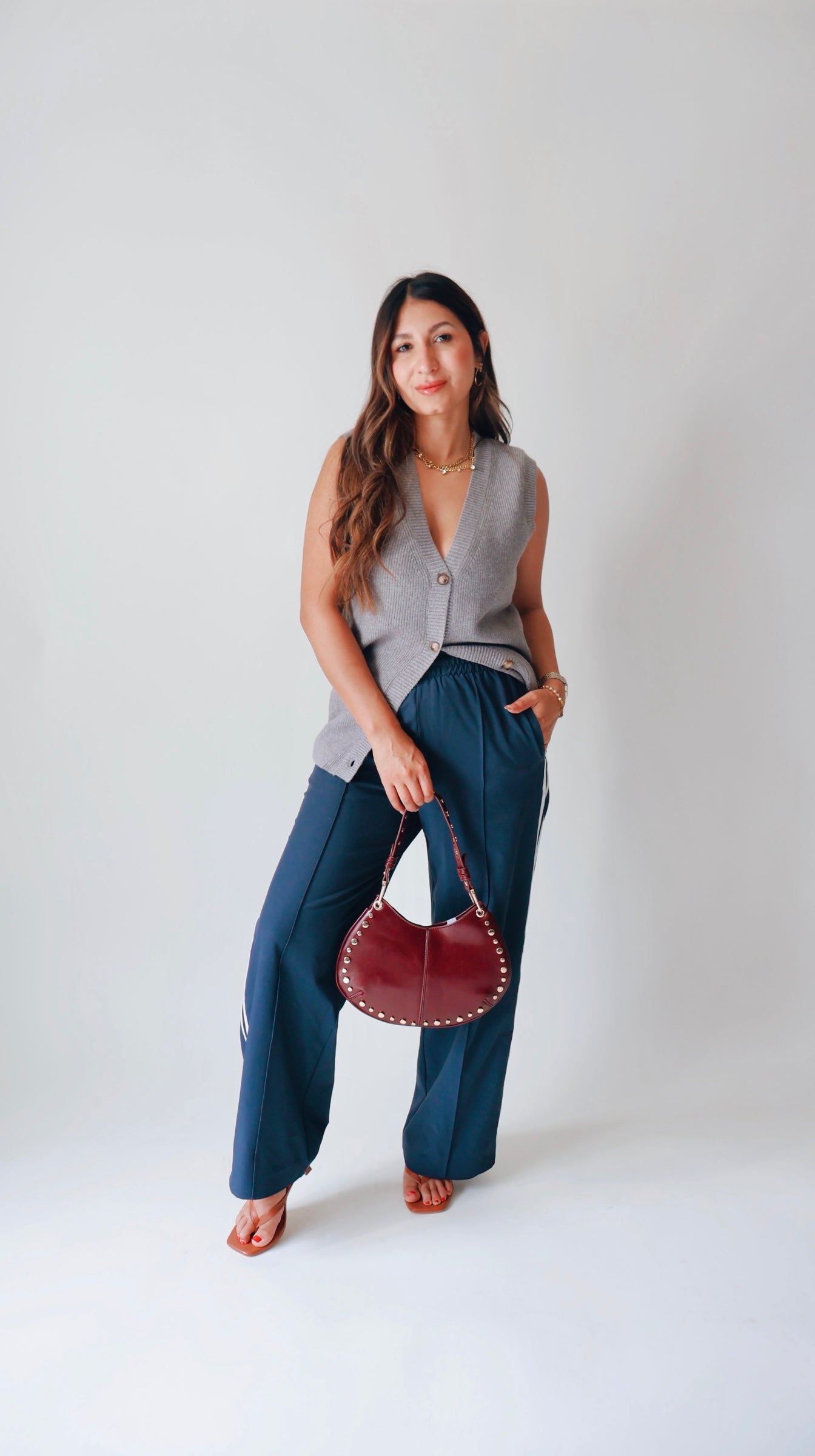 Heather Gray Sweater Vest