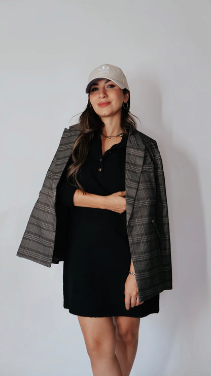 Jules Plaid Blazer