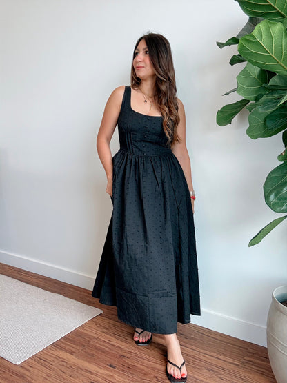 Ginni Black Bustier Dress