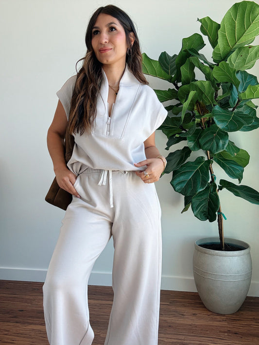 Lux Beige Leasure Top