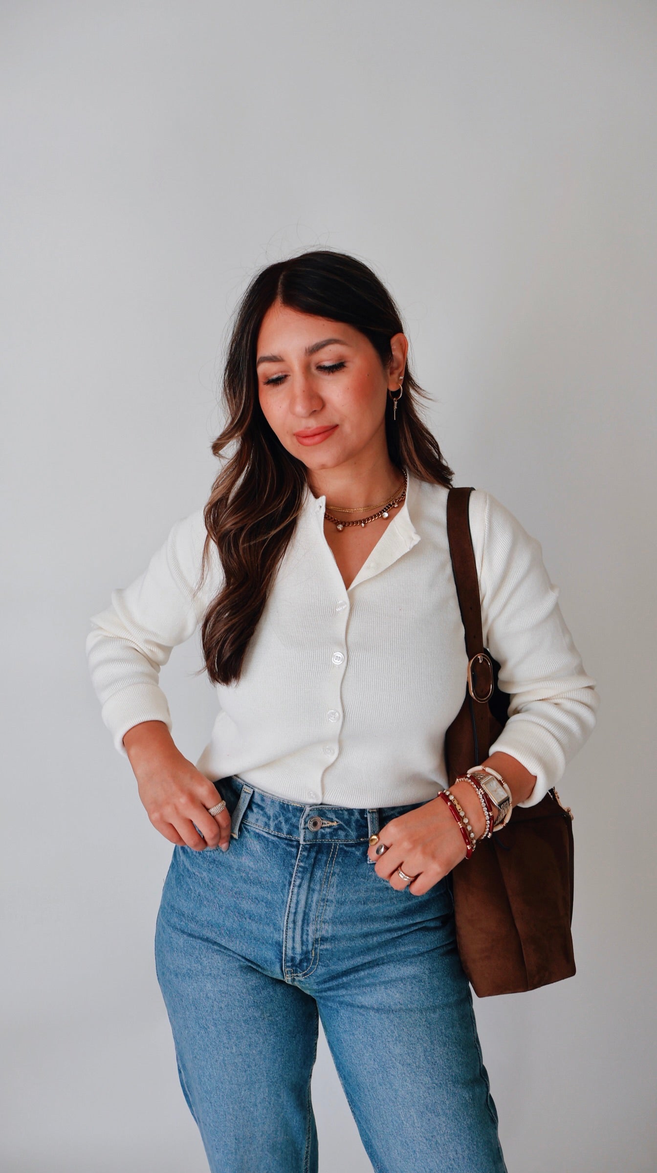 Original Soft White Cardigan