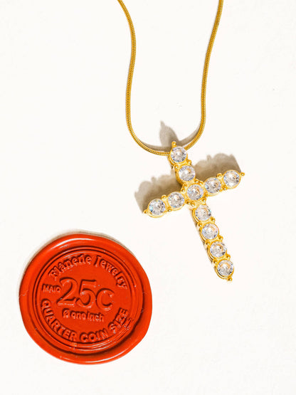 Raeven Cross Necklace