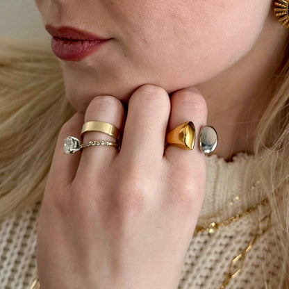 Rayna Mixed Metal Ring