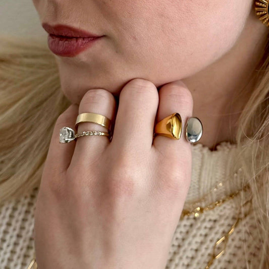 Rayna Mixed Metal Ring