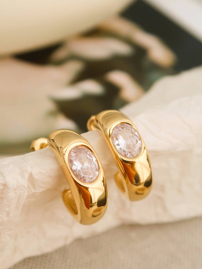 Aliénor Hoop Earring