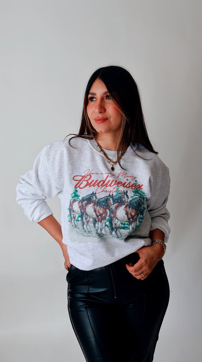Horse Christmas Sweatshirt