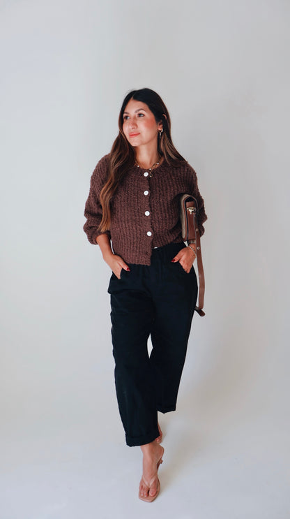 Fluffy Coco Cardigan Sweater