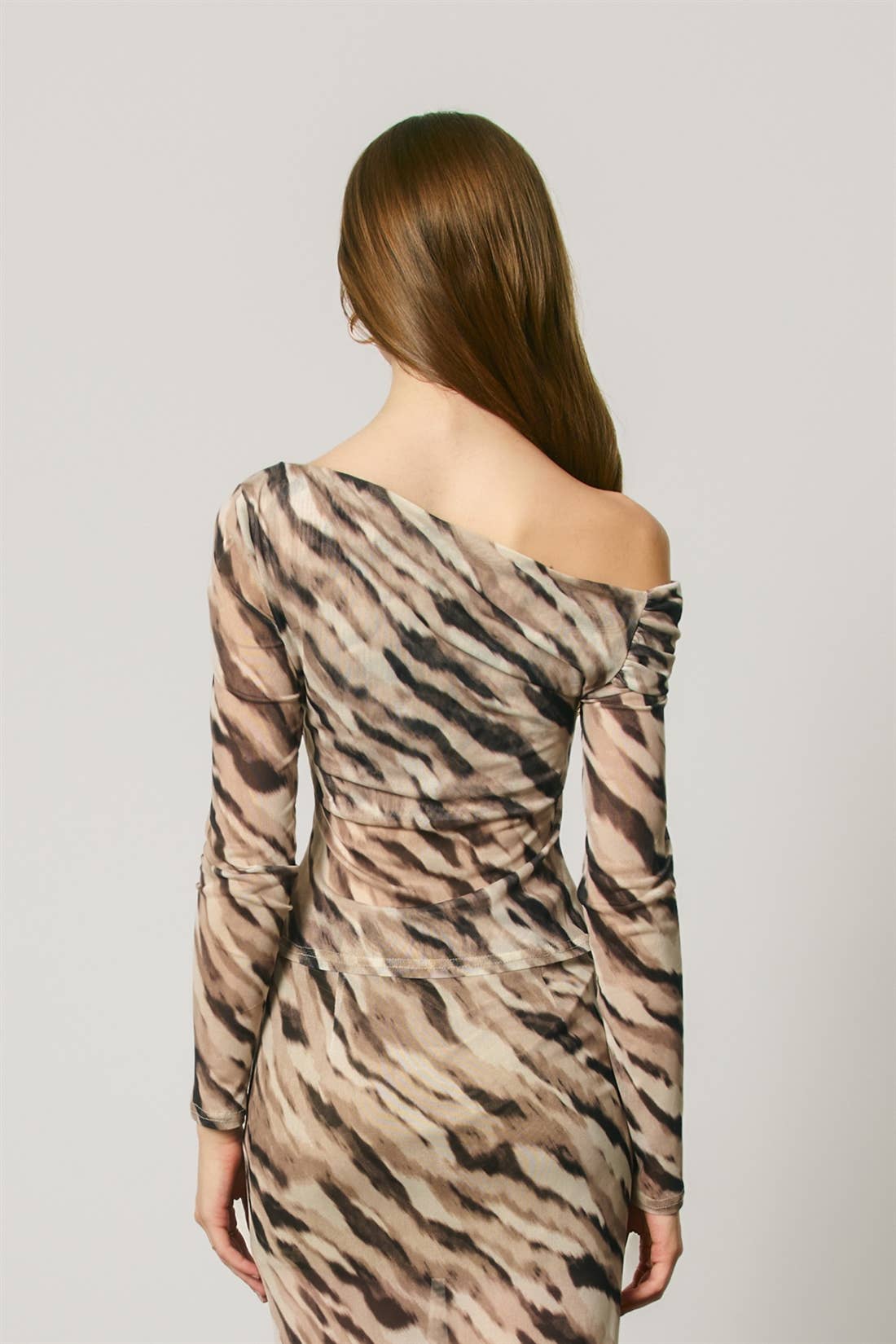 Animal Mesh Top