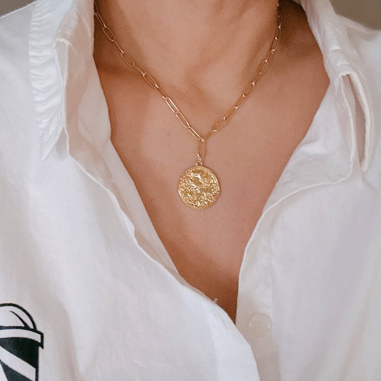 Coin Chain Necklace