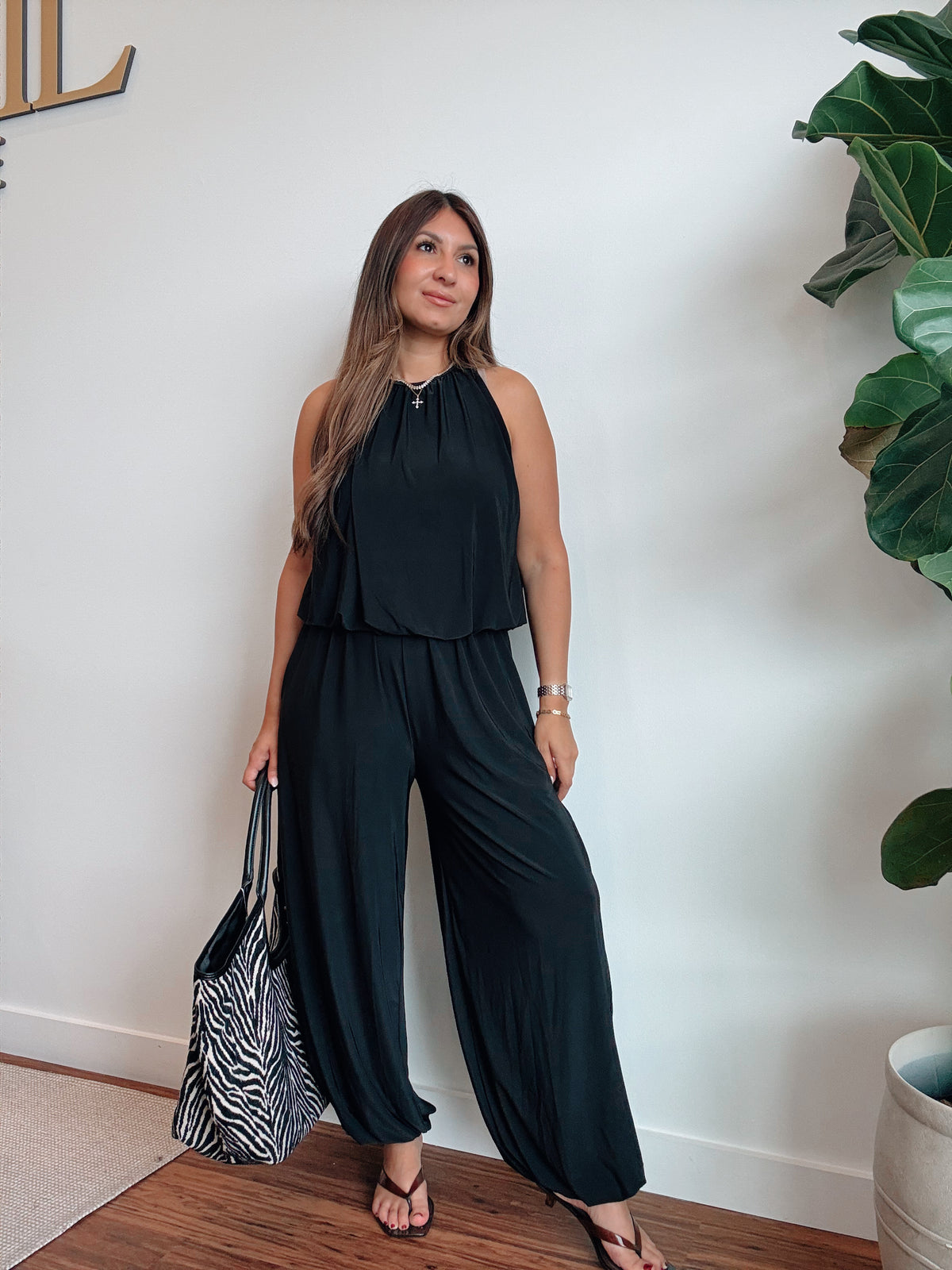 Bubble Hem Sleeveless Top