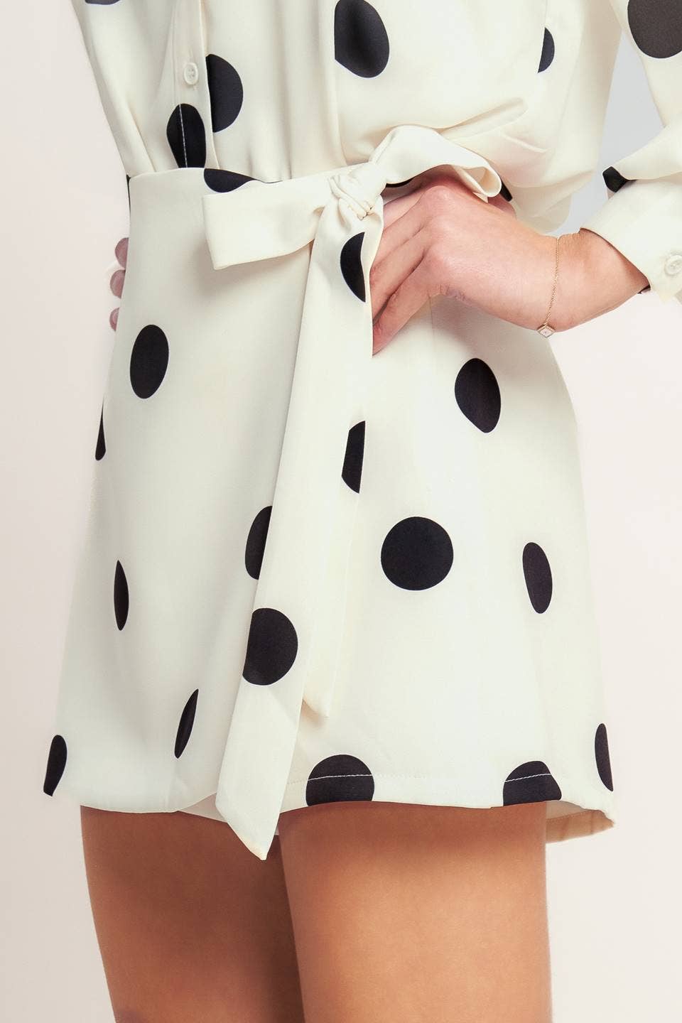 Polka Dot Skort