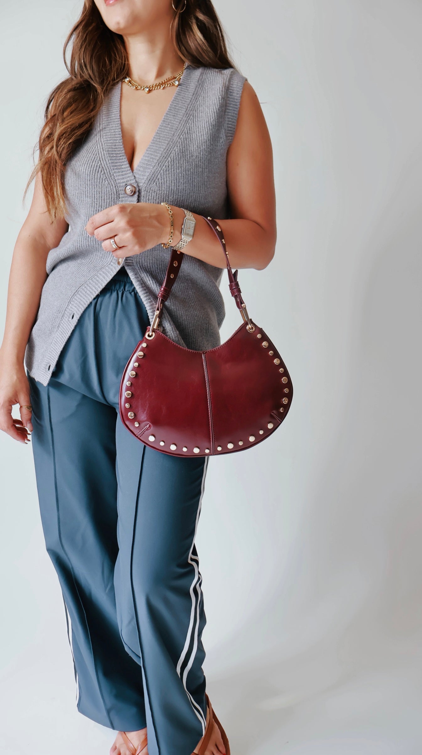 Heather Gray Sweater Vest