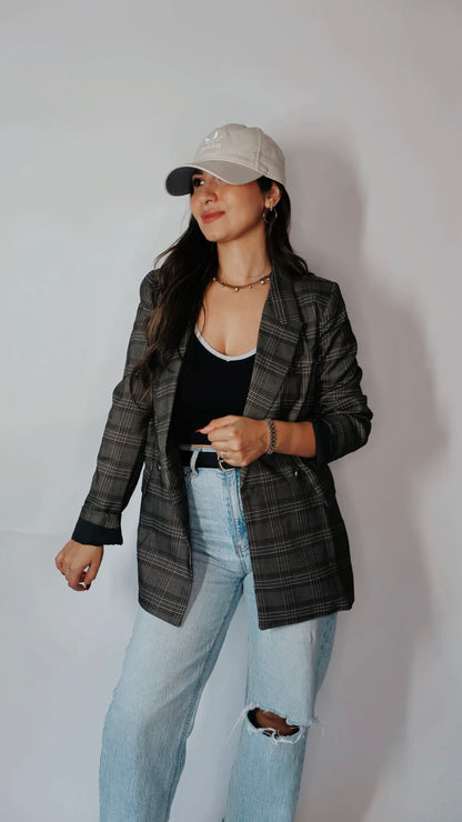 Jules Plaid Blazer