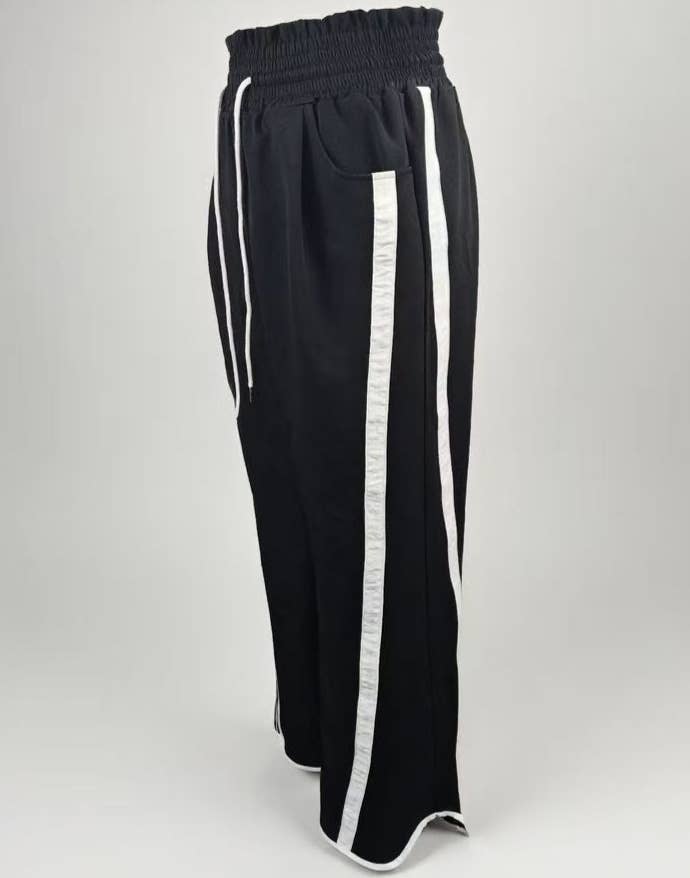 Iconic Black Track Pants