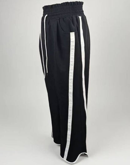 Iconic Black Track Pants