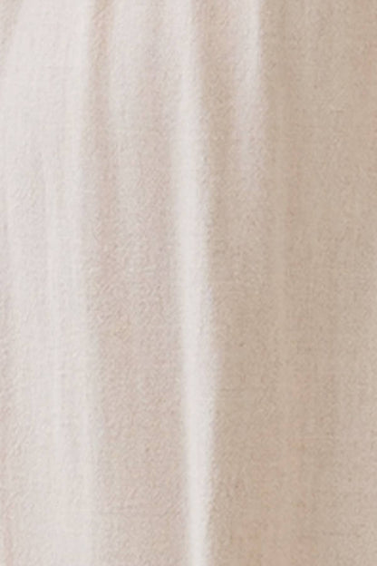 Upstate Strapless Linen Dress