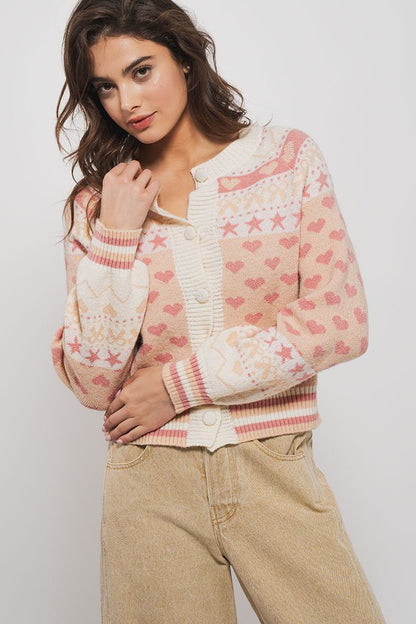 Cupid Pink Cardigan