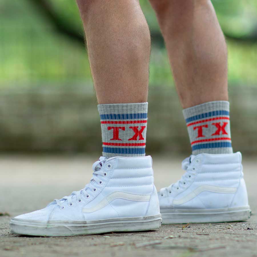 TX GYM SOCKS - Gray