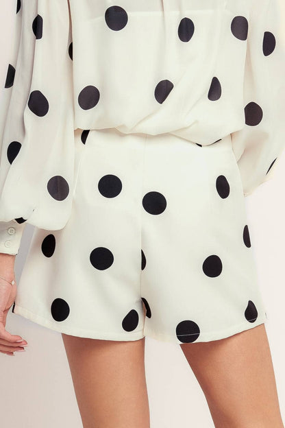 Polka Dot Skort