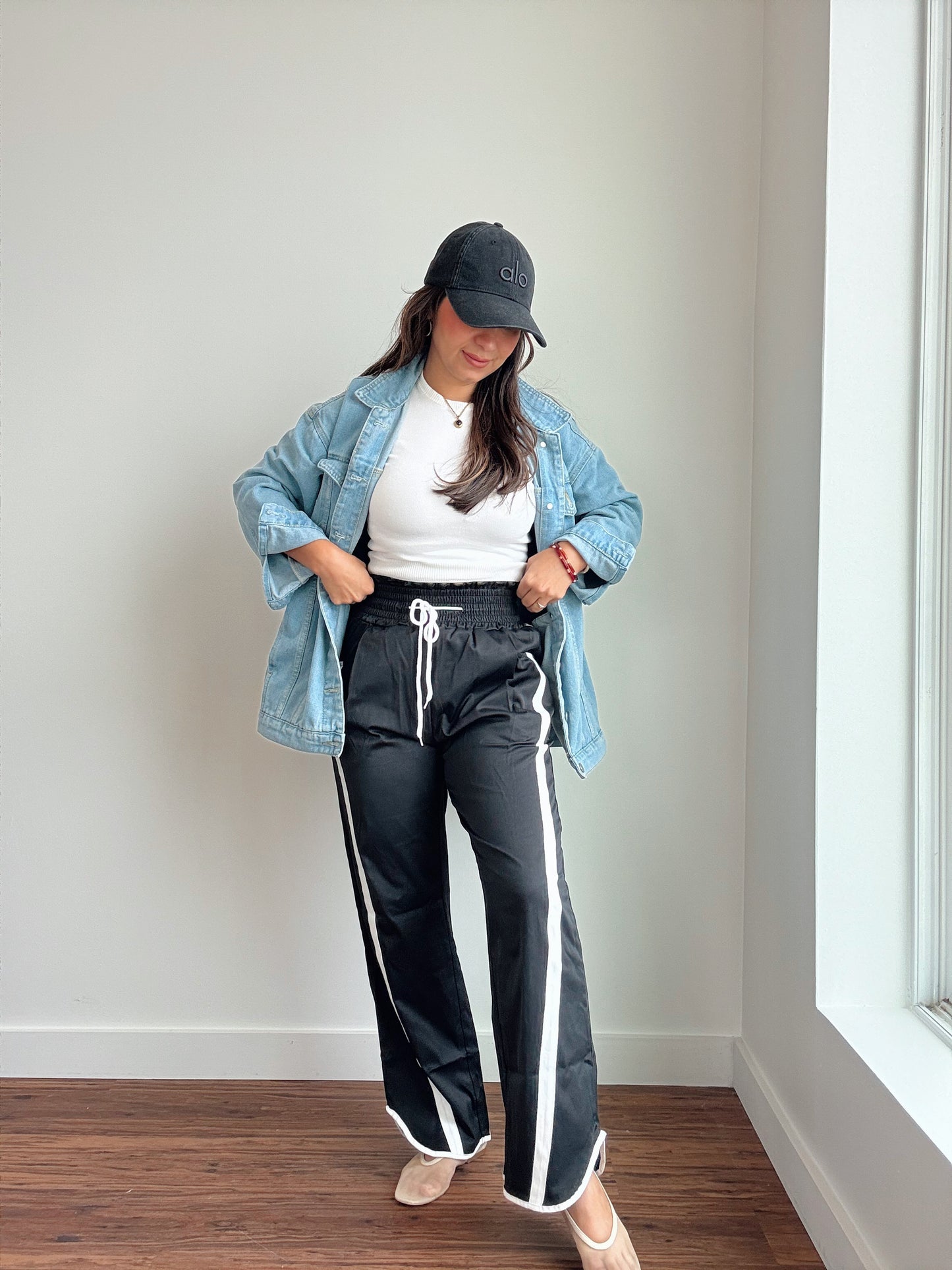 Iconic Black Track Pants