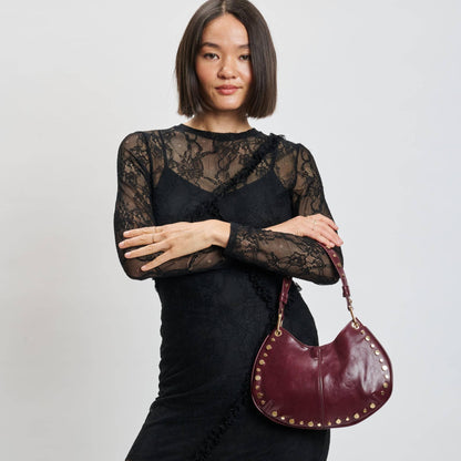 Nova Burgandy Crossbody