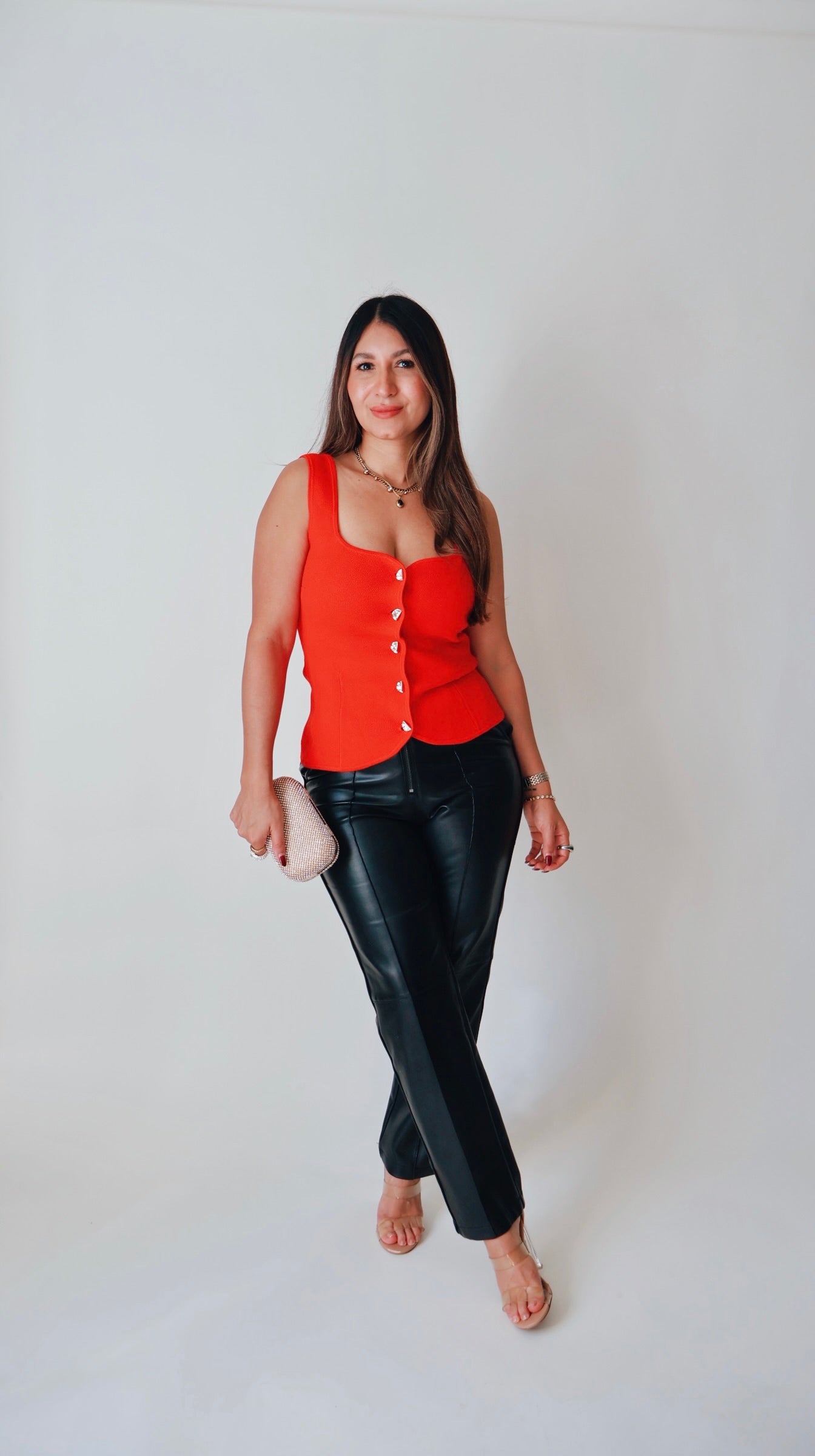 Sweetheart Red Holiday Top