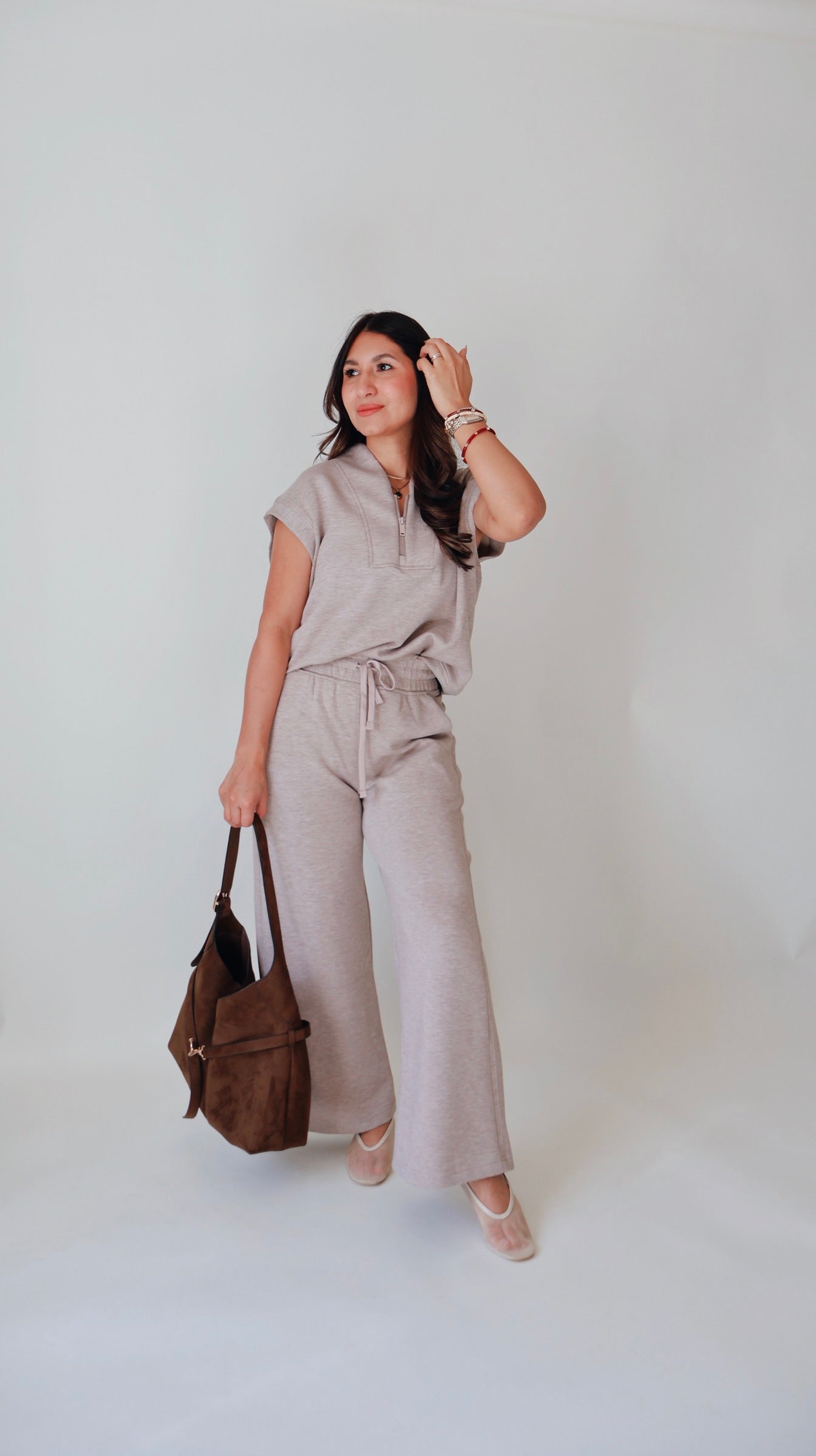 Mocha Wide Leg Pants