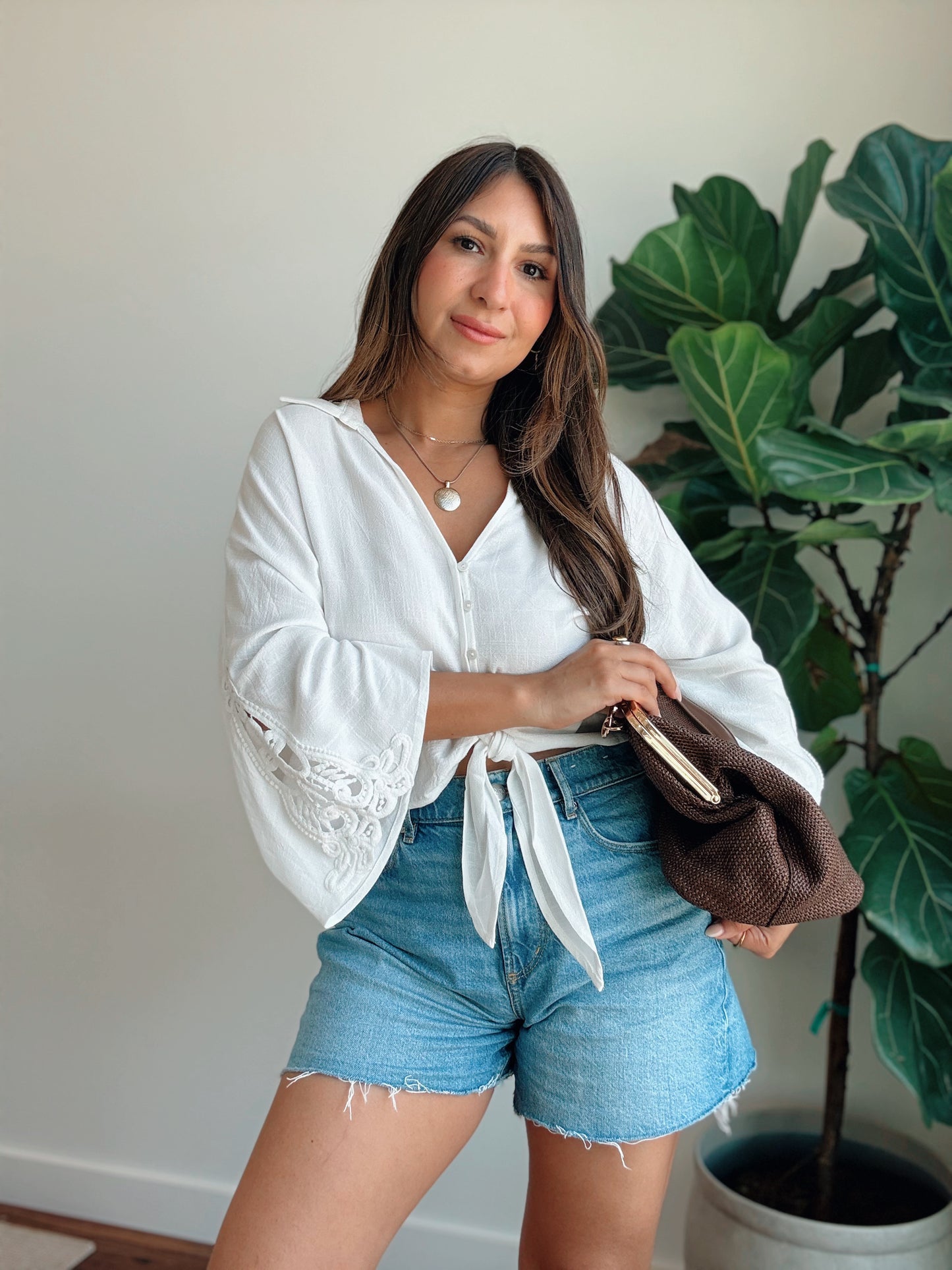 Maxi Linen Blouse