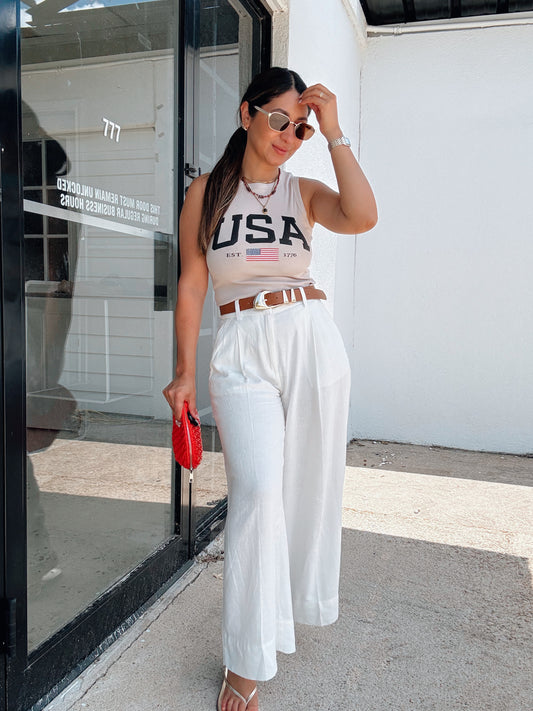 Khaki USA Tank