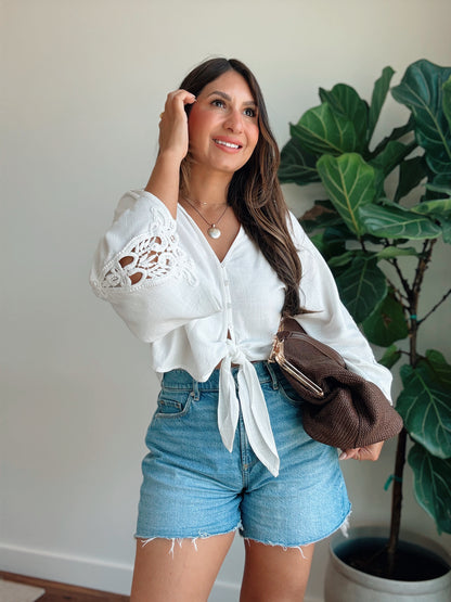 Maxi Linen Blouse